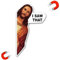 I Saw That Jesus-Aufkleber, Magnet-Aufkleber, lustig, für Auto, Fahrzeug, LKW (1 Stück)