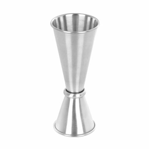 Vaso medidor para barman – Herramienta de medición de cócteles de doble medida de 1 onza y 2 onzas (Bell)