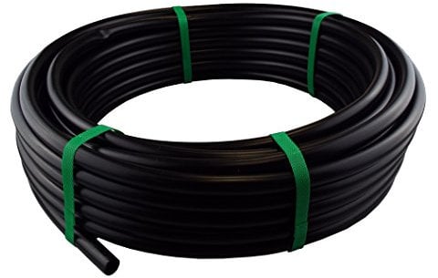 Garden Automatic Water Supply Pipe 13/16mm 25m,50m,100m+200m LDPE Hose with Optional Matching Fittings (25m)
