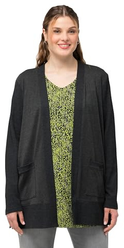 Ulla Popken Damen Sweatjacke