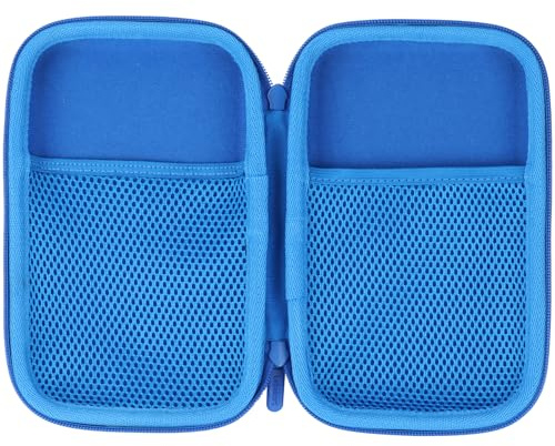 Lebakort Storage Case Compatible with GiiKER Super Slide Puzzle Games Original 500+ Challenges Brain Teaser Puzzle Toys (Blue Case)