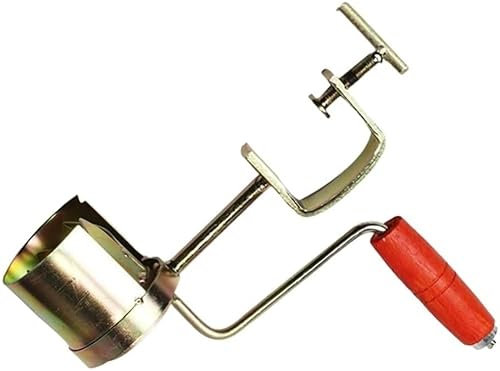 Corn Sheller Small Scale Corn Shelling Manual Thresher Heavy Duty Corn Shelling Machine for Small Farm and Household Usage Iron Corn Thresher Golden Dry Corn Thresher Efficient Corn Shelling