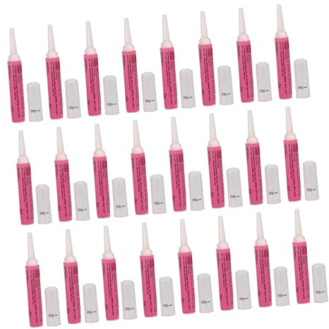 NOLITOY 12sets Professional Nail Art Glue Fast Bonding Manicure Adhesive Quick-drying -friendly Nail Glue for Home Use Salon for Art Projects