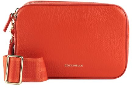 Coccinelle Leder Umhängetasche Tebe Crossover Bag