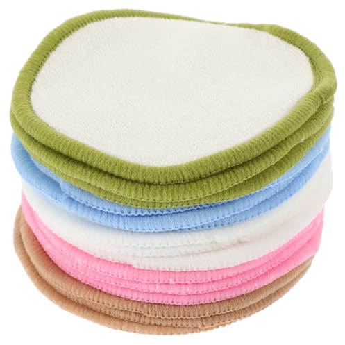 KOMBIUDA 15stücke Waschbare Makeup Pads Reusable Makeup Entferner Für Sanfte Gesichtsreinigung Für Unterwegs Farben