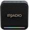IRRADIO IR-M3 Classic, altavoz Bluetooth, inalámbrico y compacto con controlador de rango completo, subwoofer pasivo, iluminación LED RGB, batería de 2000 mAh, impermeable, compatible con archivos MP3