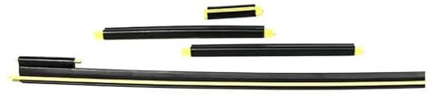 Kit De Baguettes Inférieures De Pare-brise Avant Accessoires Voiture Baguettes Décoratives Pour Peugeot 307 307cc 307sw 308 408 Joints Fenêtres Voiture
