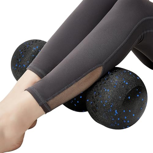 Rouleau de massage pour fascias - Haute densité - Pour l'entraînement des fascias - Appareil de massage des points de déclenchement pour la récupération musculaire - Accessoire de fitness pour la