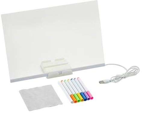 Tablette LED Pour | Tableau De Peinture Pour Bébé - Outil Effaçable Portable Pour Dessin Maternelle École Voyage