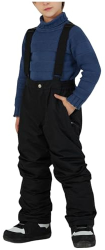 Generisch 2025~ Pantalones de Nieve Niños Invierno Cálido Esquí Snowboard Pantalones Para Niños Niñas