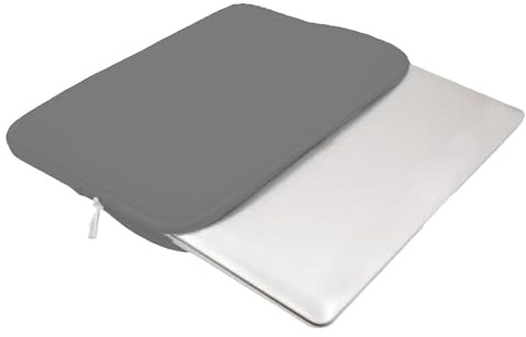 Fenayuu Funda para ordenador portátil, compatible con portátiles de 11 a 15 pulgadas, compatible con A2015, funda de neopreno con cremallera, color negro