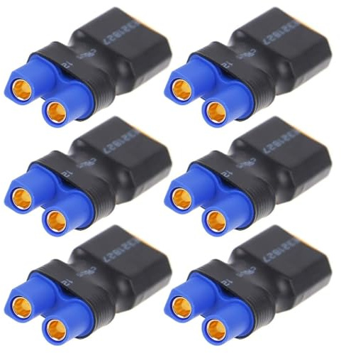 ZYMIADOU EC5 Konvertierungsstecker, robuste Materialien, Zubehör, FPV-Anschlüsse, Adapter, 6 Stück
