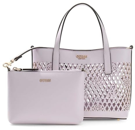 GUESS borsetta borsa a tracolla Letty 2 In 1 Mini Tote Lilac lilla