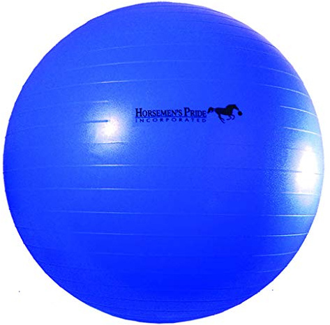 Horsemen's Pride 30-Inch Mega Ball for Horses, Blue