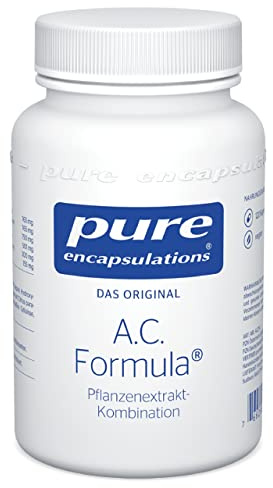 Pure Encapsulations - A.C. Formula - Grapefruitkernextrakt Nahrungsergänzungsmittel - mit Bromelain - 120 Kapseln