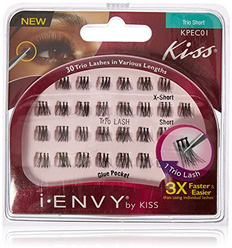 Kiss I Envy Trio Short 30 Trio Lashes by Kiss
