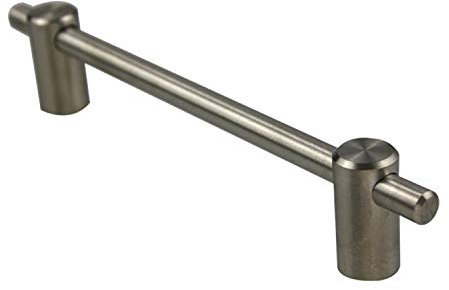 Möbelgriff Schrankgriff Schubladengriff - massiv Edelstahl matt gebürstet - Diverse Lochabstände (288 mm)
