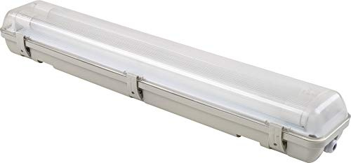 LED Leuchte mit Röhre 60cm 2x 9W IP65