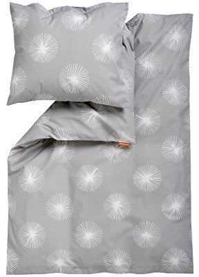 Leander Bettwäsche Kinderbettwäsche Flora 100x135 cm - Light Grey - Original