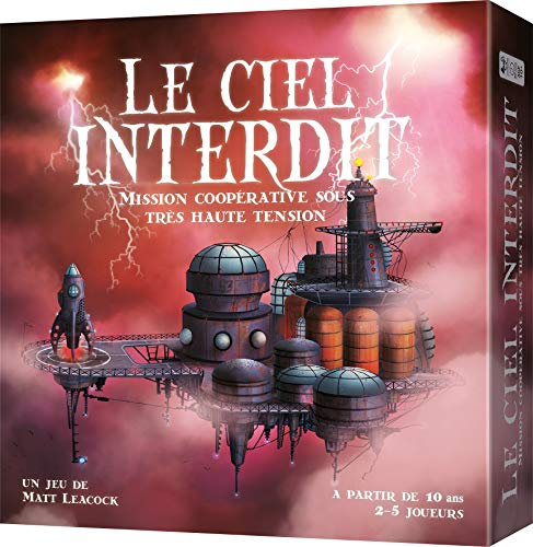 Asmodee Cocktailspiele, Der verbotene Himmel, Brettspiel, ab 10 Jahren, für 2–5 Spieler, 60 Minuten