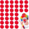 Xinlie 30 Stück Clown-Nase Schaumstoff Rot Red Nose Day Party Rote Clownnase Rot Clownsnasen Clown-Nase aus Schaumstoff in rot für Fasching Karneval oder andere Mottopartys |Durchmesser ca. 5cm|