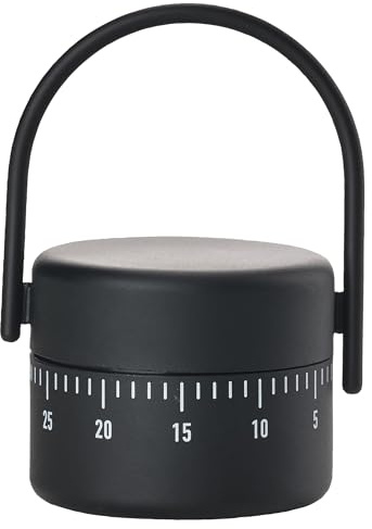 Zone Denmark Singles Küchentimer/Kurzzeitwecker aus Metall, schwarz