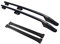 Dachreling + Dachträger für Renault Trafic Vivaro 2001-2014 Kurzer Alu Schwarz