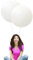 IN-JOOYAA 5 Stück 60 cm weiß Latexballons Macaron Pink Dicke große Ballons für Fotoshooting Hochzeit Babyparty Geburtstag Party Dekorationen
