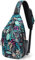 G4Free Sling Rucksack Brust Umhängetasche Crossbody Gym Daypack für Outdoor Radfahren Reisen Wandern Unisex