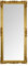 MO.WA Wandspiegel Spiegel klassisch Barock 62x142 Blattgold Antik Ganzkörperspiegel Bodenspiegel Holzspiegel Gold antiker Spiegel - Made in Italy