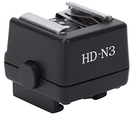 Akozon Blitzschuhadapter Kamerablitzschuh Multi Interface Shoe Blitzadapter HD-N3 PC Blitzlicht Blitzschuh-Adapter für A100, A200, A230, A300, A330, A350, A700, A900 für Minolta A5D, A7D, A5, A7