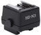 Akozon Blitzschuhadapter Kamerablitzschuh Multi Interface Shoe Blitzadapter HD-N3 PC Blitzlicht Blitzschuh-Adapter für A100, A200, A230, A300, A330, A350, A700, A900 für Minolta A5D, A7D, A5, A7