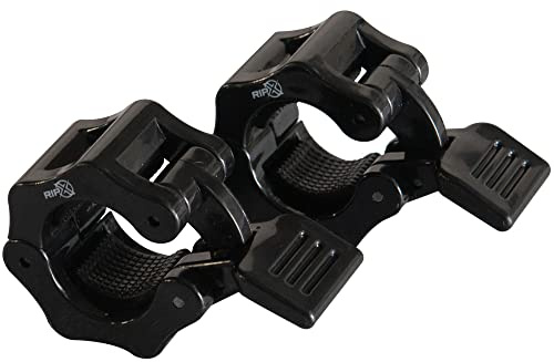 RIP X Pair of 25mm 1 Standard Weight Lifting Bar Clamp Jaw Collars