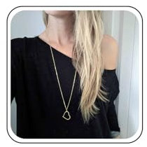 Yheakne Collana Boho Lungo Cuore Oro Catena Cuore Cavo Goccia Collana Minimalista Gioielli Per Donne E Ragazze Regali