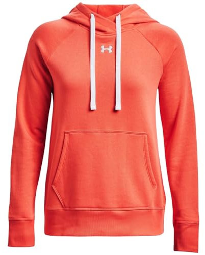 Under Armour Womens Fleece Tops Women's Ua Rival Fleece Hb Hoodie, ABN, 1356317-877, SM