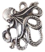 Yienate Vintage Octopus Sea Monster Armband Punk Tintenfisch Kraken Armband Antik Hand Kette Schmuck Geschenk für Teenager