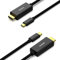 BENFEI USB C auf HDMI Kabel 4K 0,9m, 2 Stück Typ C auf HDMI Kabel [kompatibel Thunderbolt 3/4] für iPhone 15 Pro/Max MacBook Pro/Air 2023 iPad Pro iMac S23 XPS 17 usw