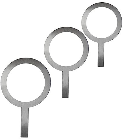 YARNOW 3pcs Cup Rim Coffee Cup Cover Coffee Mug Gasket Tea Ring Brulee Ramekins Bottle Rim Protective Cover Tea Tools Culinary Attachment Cup Gasket Water Bottle Stainless Steel Milk Tea