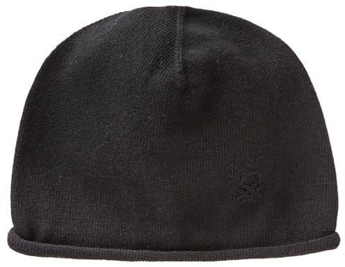 United Colors of Benetton Damen Strickmütze 1235da00y Beanie-Mütze, Schwarz, One Size