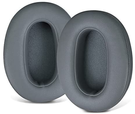 SINOWO Replacement Earpads for Sony WH-XB900N(WH-XB900) Headphones,Ear Pads Cushions with Noise Isolation Memory Foam,Soft Protein Leather-Grey