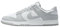 NIKE Dunk Low Retro, Sneaker Uomo, White Lt Smoke Grey White, 44.5 EU