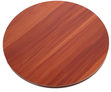 ROMISBABA Runde Holztischplatte Für Esszimmer Massivholzkonstruktion Kleine Tischplatte Für Familienessen Und Diy-anwendungen Leicht Zu Reinigen