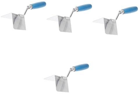 UKCOCO 4pezzi Attrezzo Angolare Inossidabile Per Finitura Cartongesso Spatola Per Ed Design Per Prolungato Per Intonacatura e Rifinitura