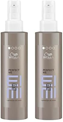 Wella EIMI Perfect Me – BB-Haarlotion mit Hitzeschutz bändigt fliegende Haare – feuchtigkeitsspendende Lotion für glänzende Haare und einen geschmeidigen Look – 2er Pack (je 100 ml)