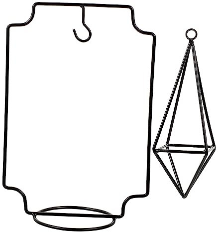 VICASKY Eisenständer Zur Präsentation Kleiner Rahmenständer Pflanzenständer Fotoständer Tischständer Aus Eisen Für Fotorahmen Blumentöpfe Anhänger Dekoration Zu Hause Büro Hotel