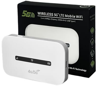 WiFi de voyage haute vitesse - routeur de poche, hotspot sans fil, outil Internet portable | Slot de carte 4G Dispositif pour étudiants, travail au bureau, accès à distance, étude, hub d