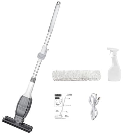 XINGLIDA Aspirateur de fenêtre multifonction sans fil avec puissants appareils de nettoyage de maisons d'aspiration Parfait pour le nettoyage de la maison de voyage Appareil pour le nettoyage ménager