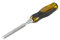 STANLEY 0-16-254 Ciseau À Bois 12 Mm Gamme FATMAX - Indémanchable Et Incassable - Usage Intensif - Poignée Ergonomique Bi Matière - Lame Qualité Pro En31 - Lame Traversante