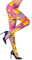 W WIDMANN MILANO Party Fashion - Collants avec motif à fleurs, 40 DEN, hippie, fleurs, costume
