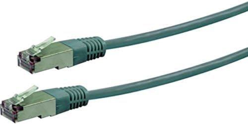 SCHWAIGER CKB1015051 RJ45 Patchkabel 15m Netzwerk CAT5 Norm geschirmt grau